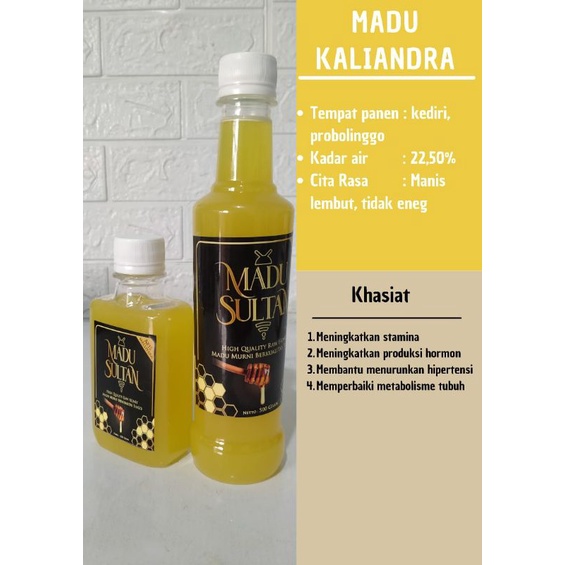 

Madu Kaliandra