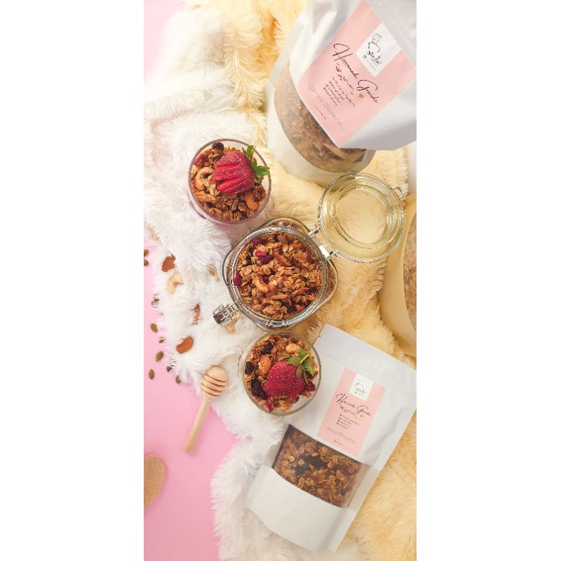 

Starla Granola 200gr - Sereal Sehat, No Sugar Added, Tanpa Pengawet