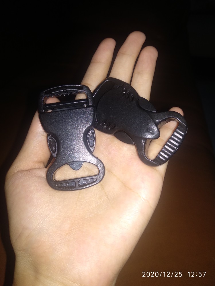 Kunci Sodok Tas Bahan Plastik Buckle Acetal 2.0 Cm