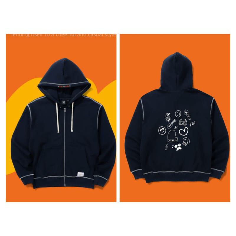 BTS PTD On Stage Merch Jacket zipper concert