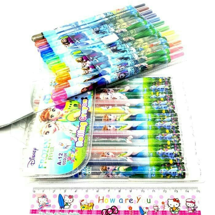 

Star Crayon Putar 12 Warna Panjang 16.5Cm Kartun Lol Unicorn Frozen Princes Trendi
