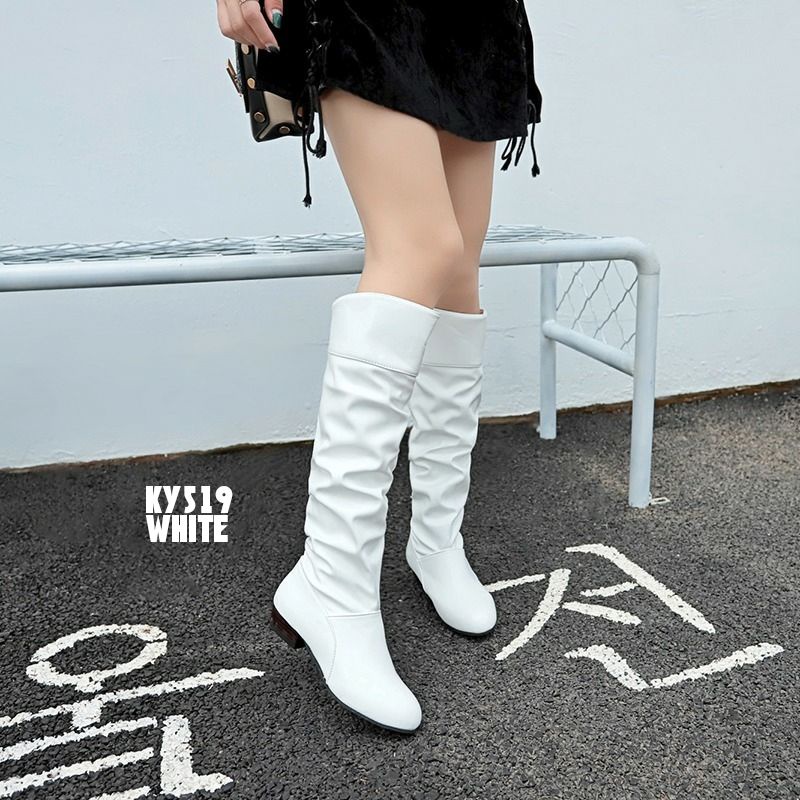 Boots Padior winter overknee leather elastic #KY519 ini bisa buat line dance juga ya