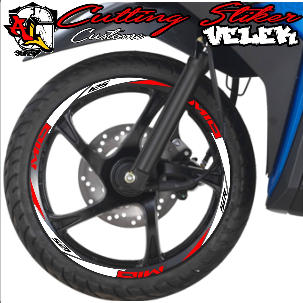 STIKER VELG MIO/STIKER VELK MIO,BEAT,VARIO,GENIO/STIKER VELG RING 14 INCI/STICKER/STIKER/CATING/CUTT