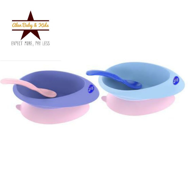 Baby Safe Suction Bowl With Spoon - B354