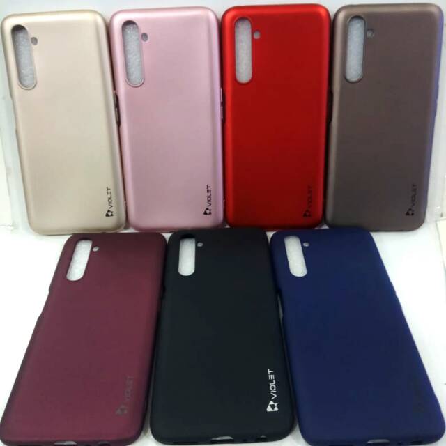 BABY SKIN ULTRATHIN CASING SOFTCASE VIOLET REALME C3