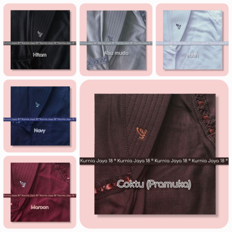 Jilbab Instan Serut bahan Kaos size M L XL