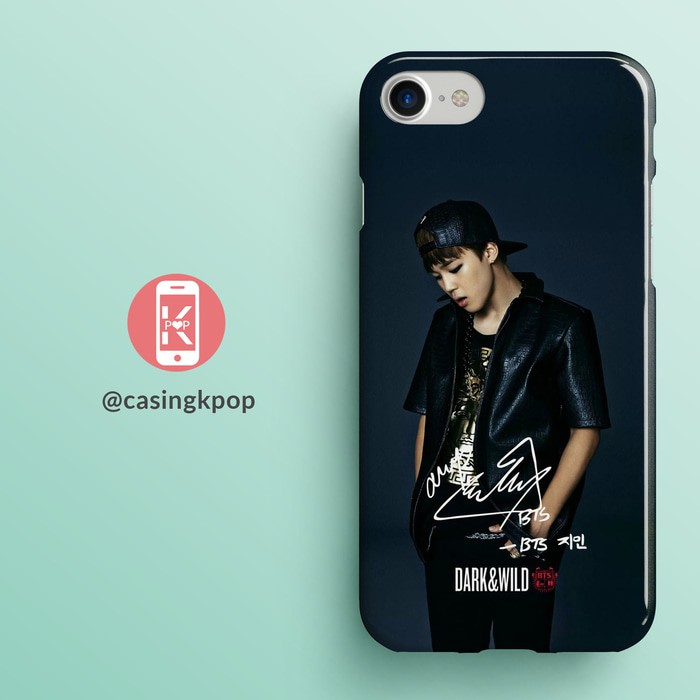 Casing Handphone KPOP JIMIN BTS DARK AND WILD ALBUM SIGNATURE