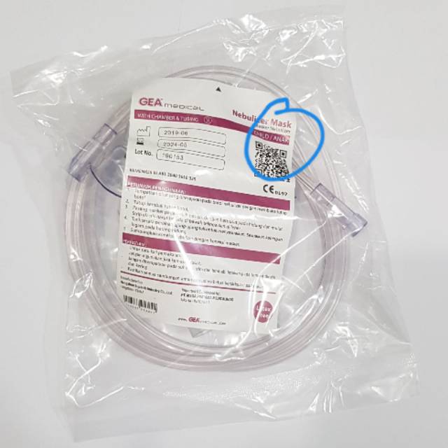Masker Nebuliser / Nebulizer Mask