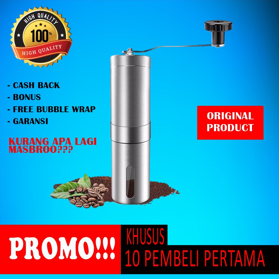 [PROMO!!!] GRINDER KOPI (HALUS KOPI BISA DIATUR) HAND GRINDER MANUAL KHUSUS PECINTA KOPI