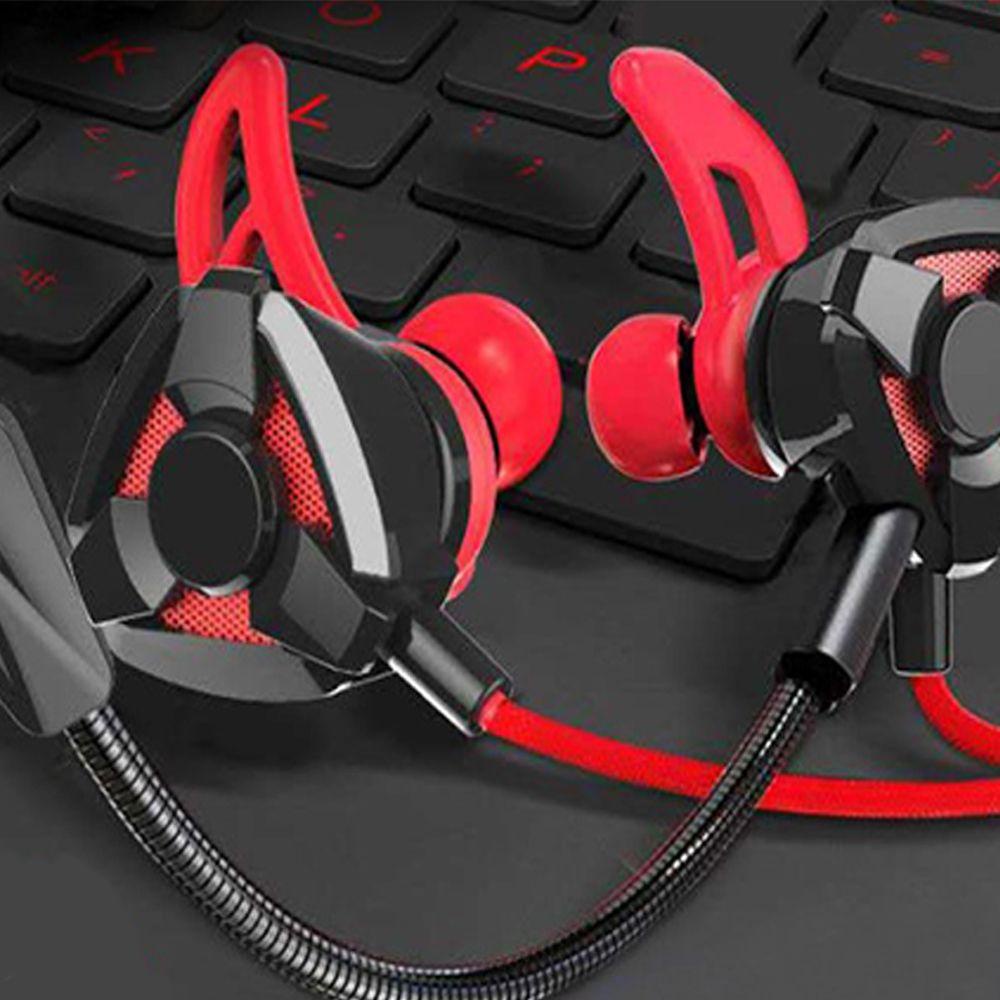 POPULAR Headset E-sports Populer Headset Kabel Komputer Earphone Game Handphone in-ear