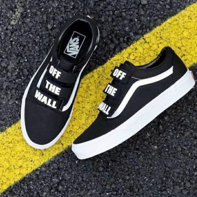 vans old skool velcro off the wall
