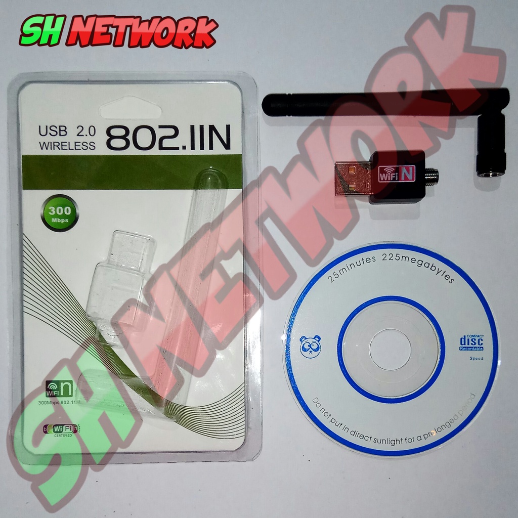 Realtek RTL8188FTV 300Mbps Antena 2dBi Wireless Nano USB Dongle Wifi LAN Card 802.11n USB Wifi 2.0 N