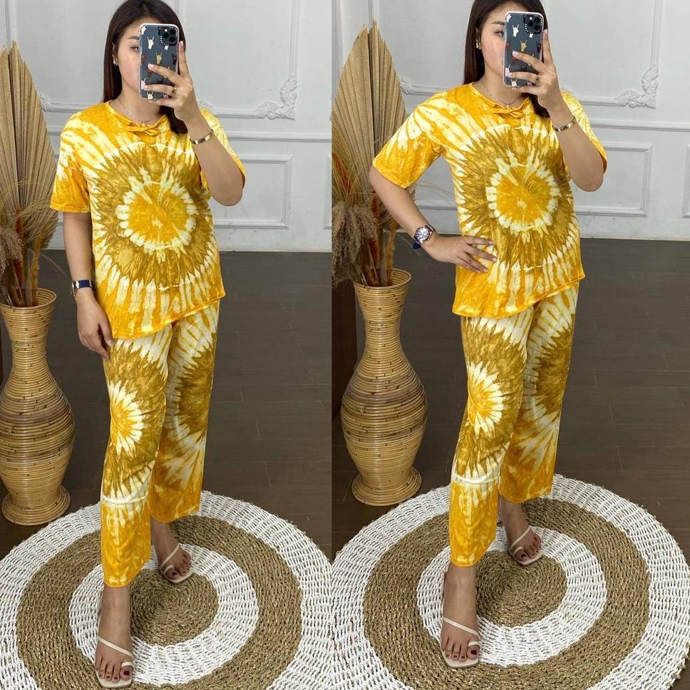 MAN.02Jl22ᵂ - MANDA ONE SET / SETELAN RAYON DAILY ONE SET BAJU SETELAN WANITA KEKINIAN