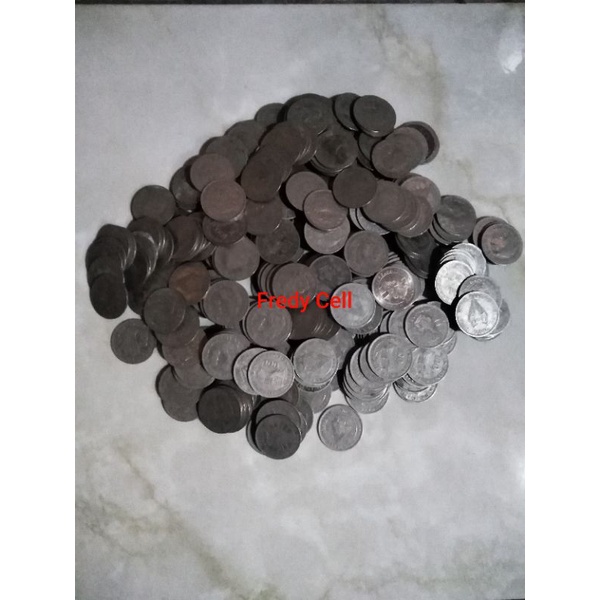 Asli Uang Kuno Koin Indonesia Wayang 100 rupiah Tahun 1978