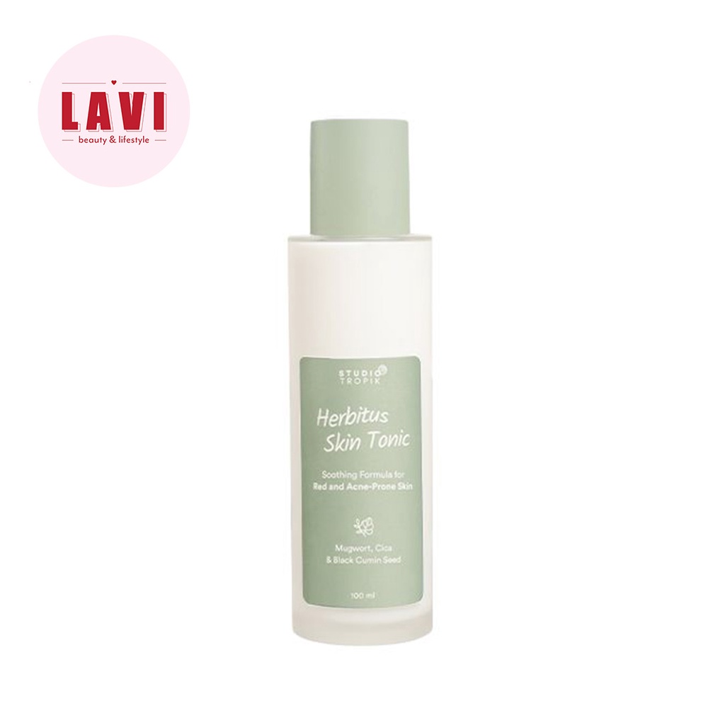 Studio Tropik Herbitus Skin Tonic 100ml - Toner Wajah Pereda Jerawat & Iritasi