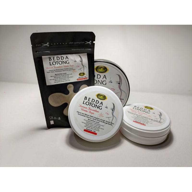 HOTEL Lulur Rempah Bedda Lotong Kering 50gr