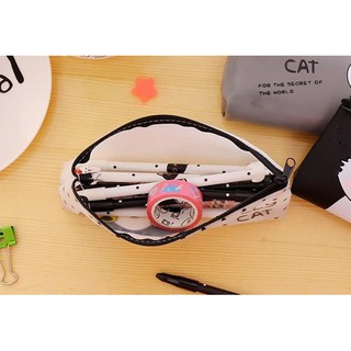 Terbaru TP007 Tempat  Pensil Lucu Cute Cat  Murah  Shopee 