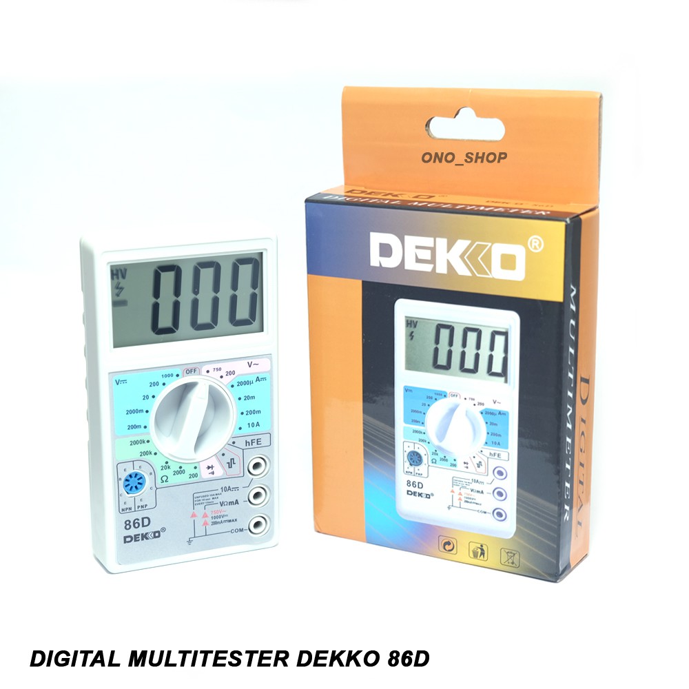 Digital Multitester Dekko 86D