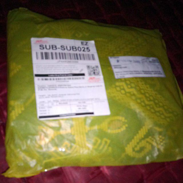 Gamis Syari Atasan Couple Sarimbit Batik Ramadhani Gayatri Prada