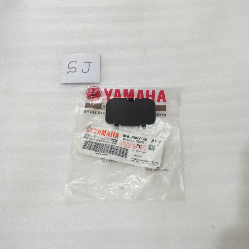 Shimp caliper plat kampas rem depan Jupiter MX New 5P0-F5827-00 Asli Original Yamaha