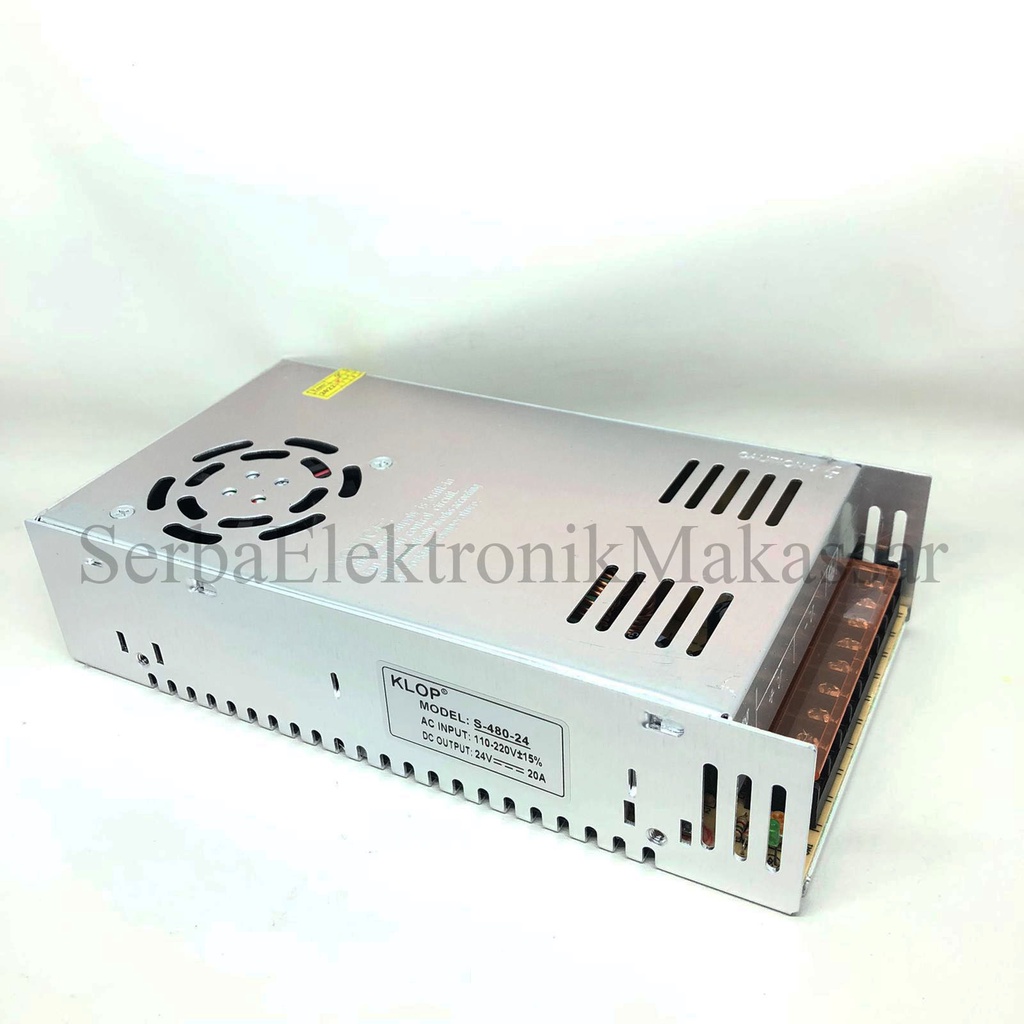 Power Supply Switching 24Volt - 20Ampere