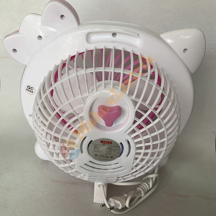 Kipas Angin 8&quot; Inch Karakter Hello Kitty Angin Kuat Box Fan Karakter