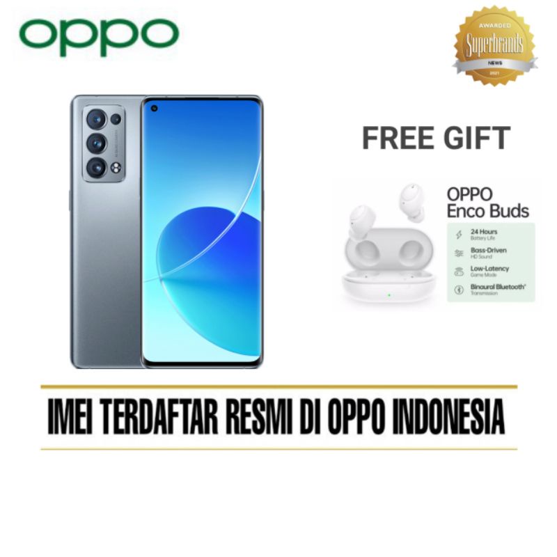 Oppo Reno 6 Pro [5G] 12GB+128GB Garansi Resmi Oppo Indonesia