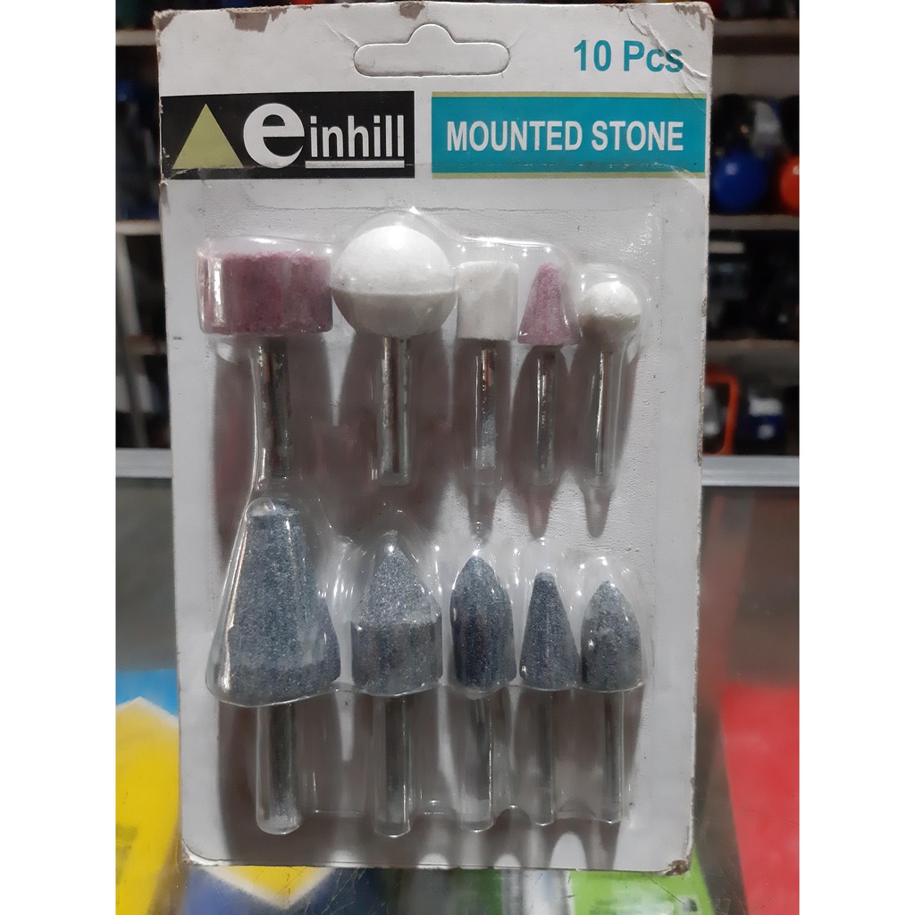 Mata Bor Batu / Mounted Stone 10 pcs Einhill