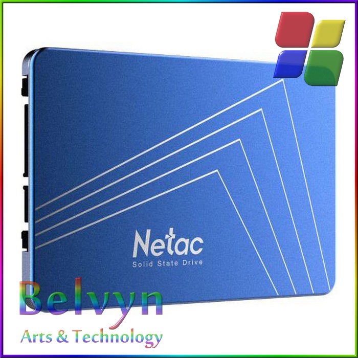 Promo Netac N600S SSD 1TB 3D NAND SATA3 Internal PC Laptop Hardisk HDD - Biru
