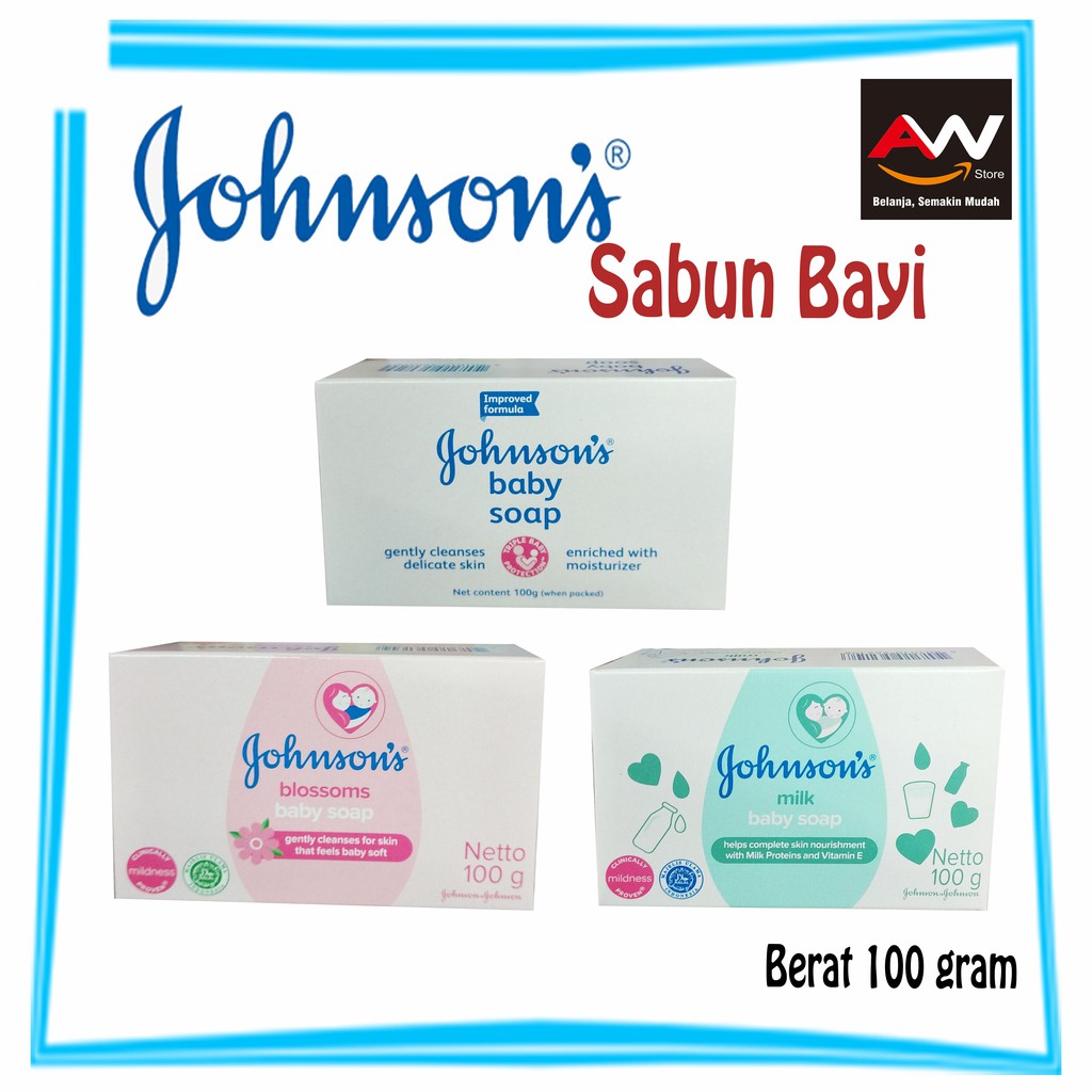 Johnson Baby Soap 75 Gr / Perawatan Bayi / Sabun Mandi / Sabun Mandi Batang Bayi Johnson's Sabun