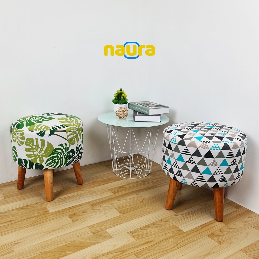 SOFA BULAT / SOFA STOOL / POUFT / KURSI STOOL LAPIS KAIN KATUN