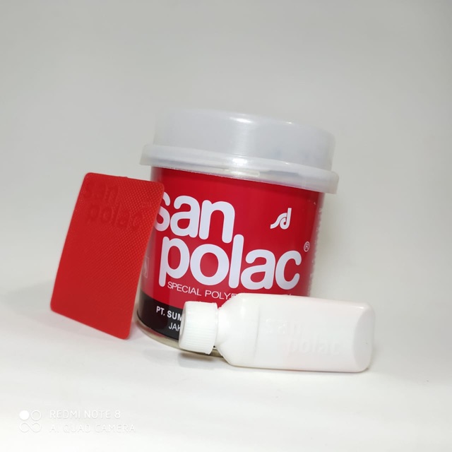 Dempul SanPolac kecil kemasan 250gram