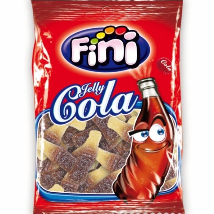 

FINI JELLY COLA 100GRAM PERMEN YUPI JELLY LUNAK CANDY FINI COLA 100GR