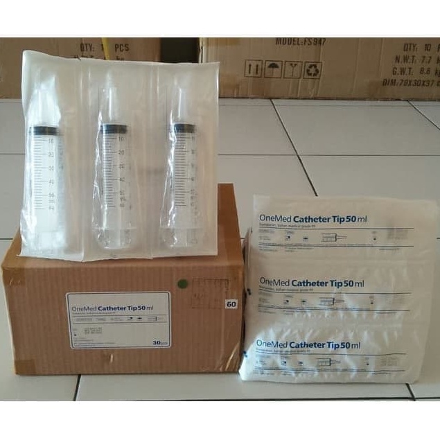 50cc Feeding tanpa jarumm ONEMED / Spet / Syring-e /Spu it - Kotakin