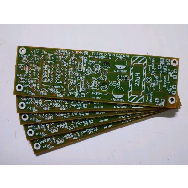 PCB Power Amplifier Class D900