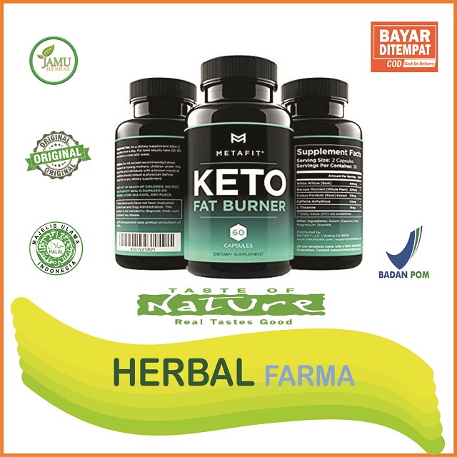 Keto Fat Burner Asli Obat PELANGSING Badan Ampuh ORIGINAL