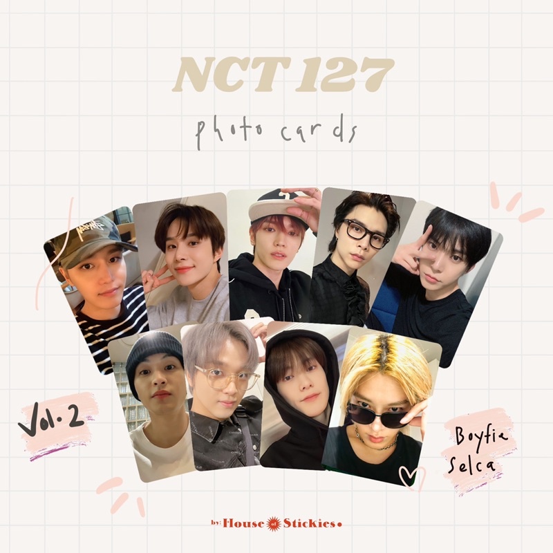 NCT 127 Unofficial Photocard (Boyfie Selca Vol. 2)