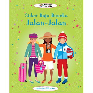 Buku Erlangga ANAK 2007070110 STIKER BAJU BONEKA: JALAN-JALAN