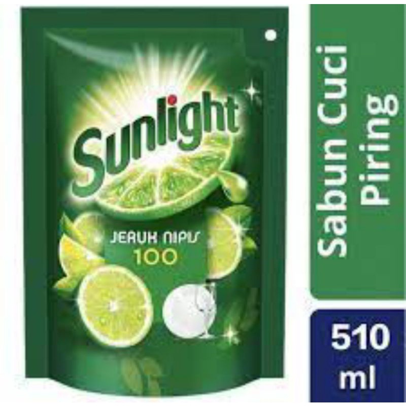 SUNLIGHT Cairan Pencuci Piring Refill 460 ml SUNLIGHT Sabun Cuci Piring Cair