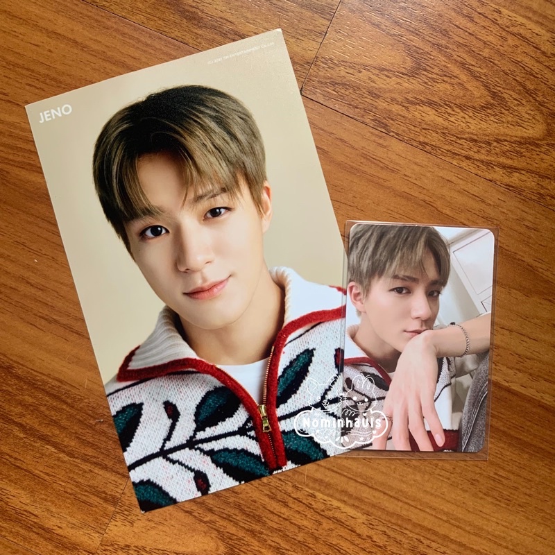 booked - jeno 4x6 photo + postcard dream cinema (unsealed) md xr live special event aab all about nc