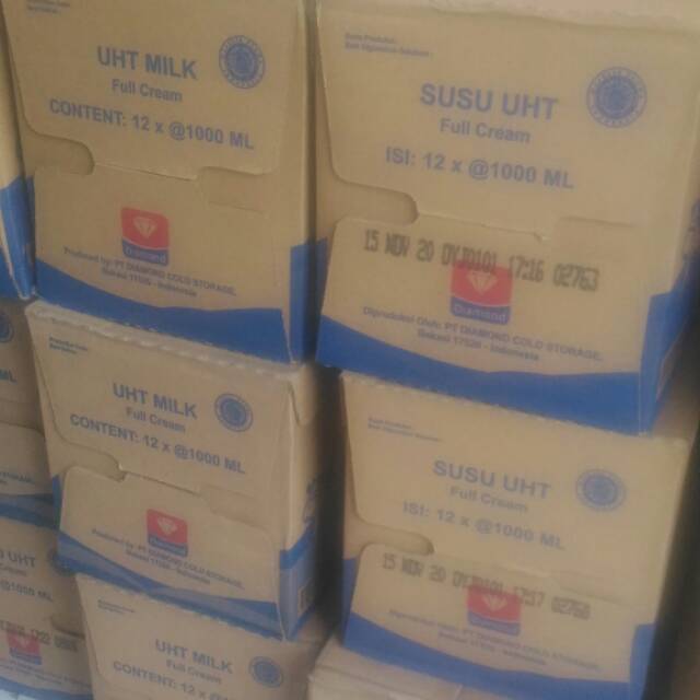 

Susu UHT Diamond full cream 1dus