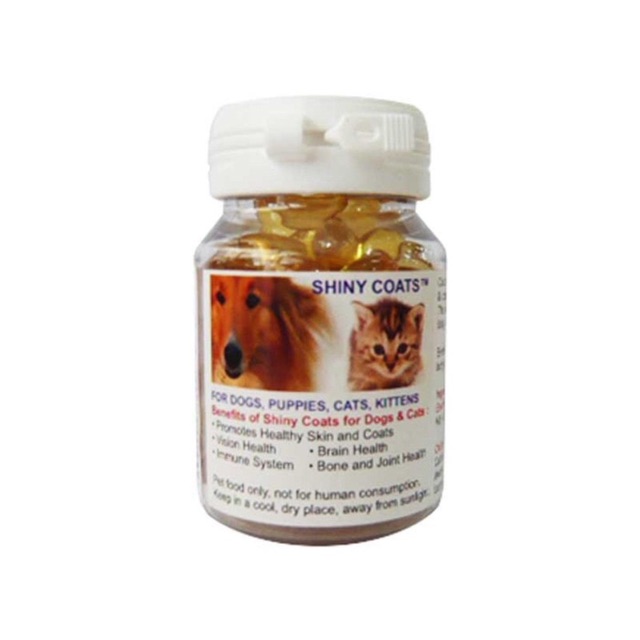 Shiny Coat Cod Liver Oil 100/200 Softgels Vitamin Bulu