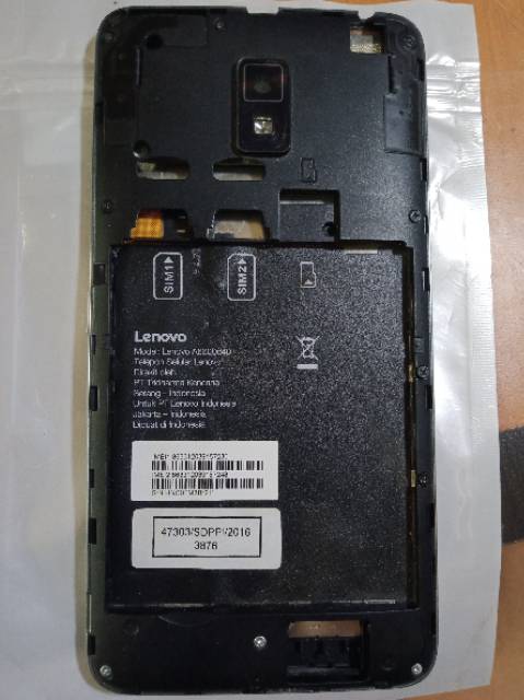 Lcd Ts Frame Tulang Casing Lenovo A6600d40 Shopee Indonesia