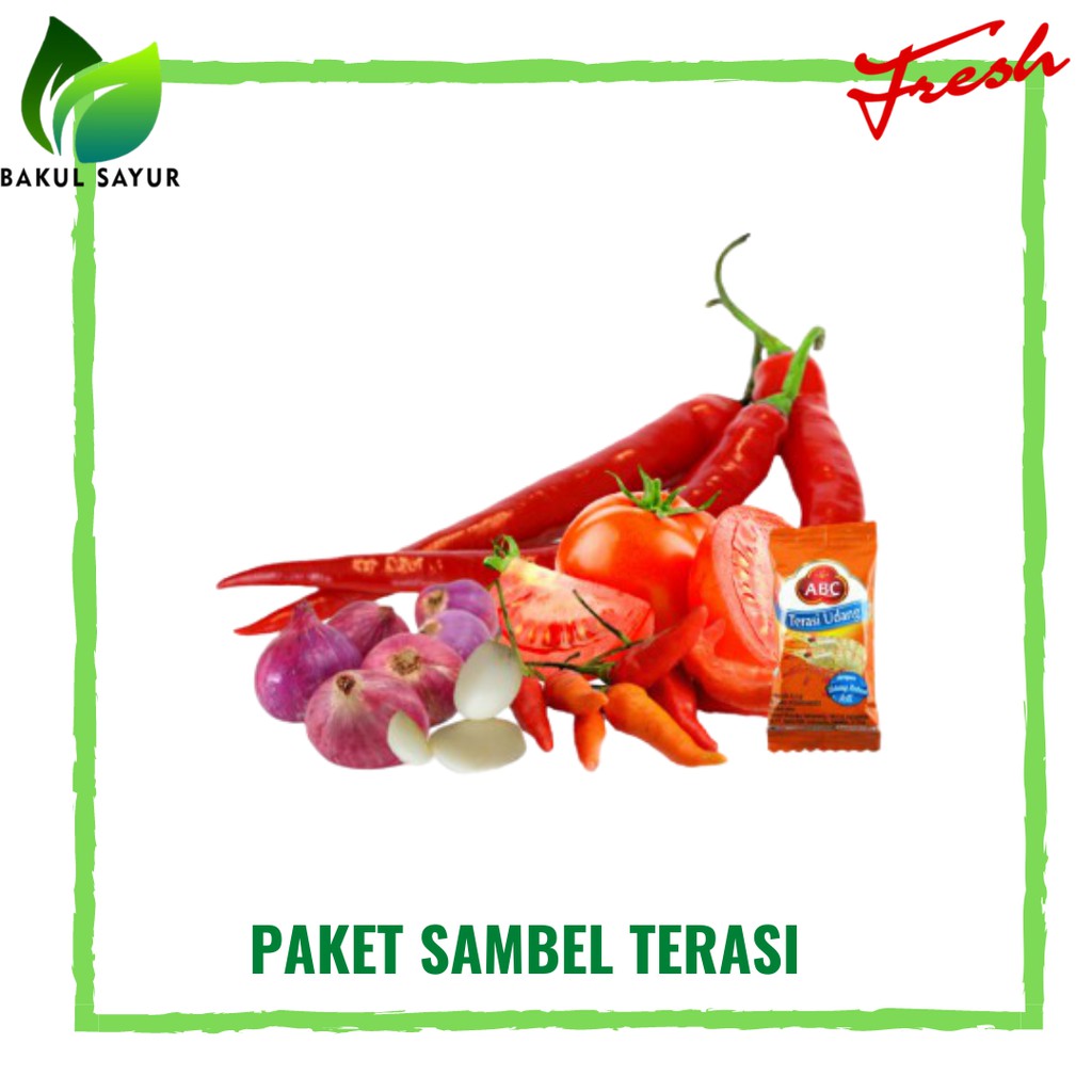 

PAKET SAMBEL TERASI - SAYUR SEGAR JAKARTA TIMUR