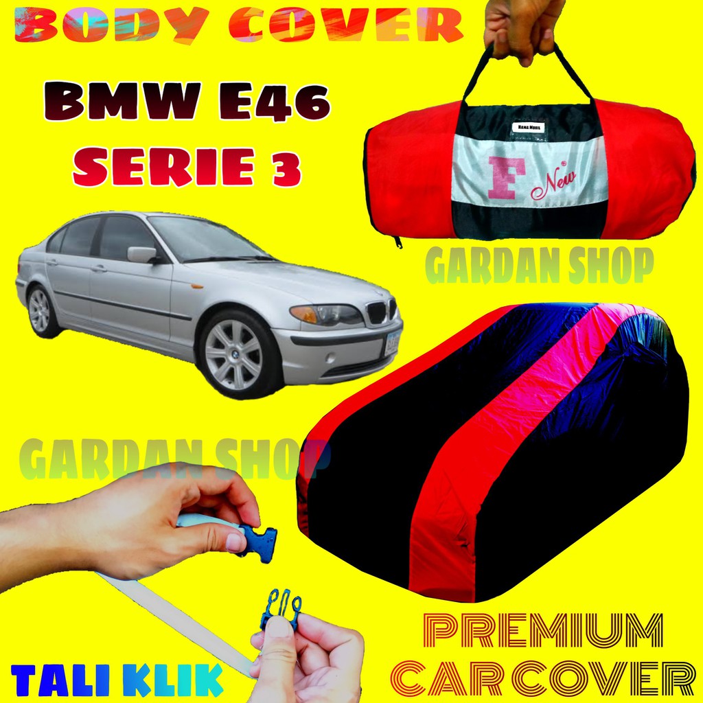 Body Cover Bmw Serie 3 E46 Sarung Merah Penutup Pelindung Bodi Mobil Bmw Series3 Waterproof Premium Shopee Indonesia