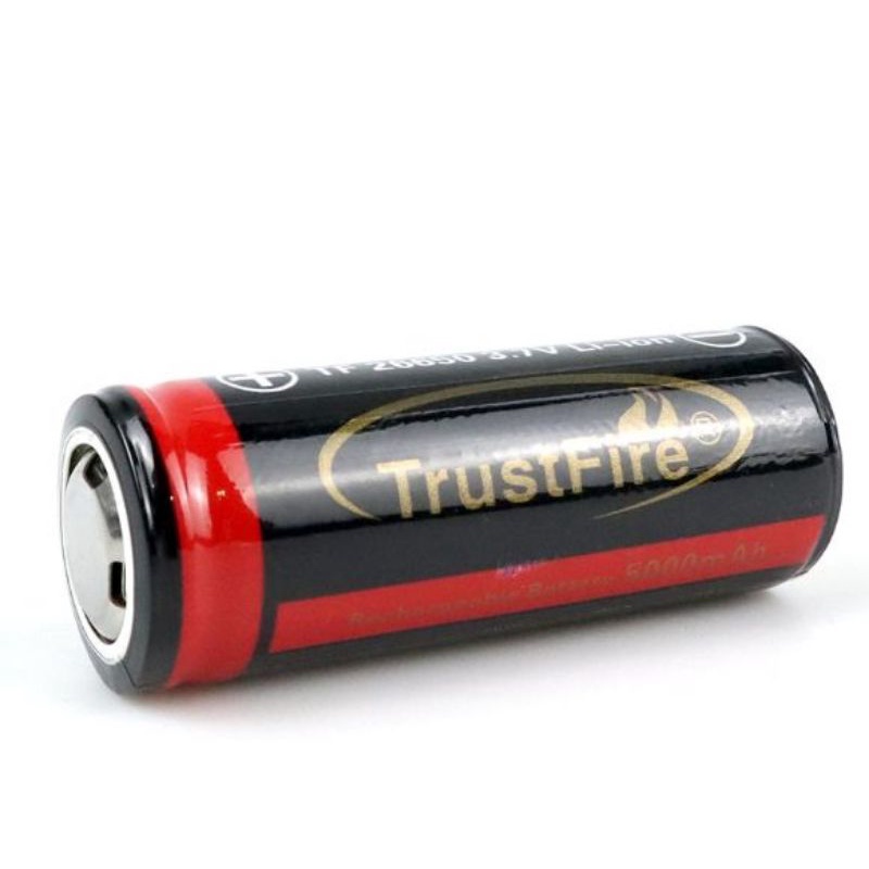 Trustfire Baterai Li-on 26650 Protection Board 5000mAh 3.7V Flat Top