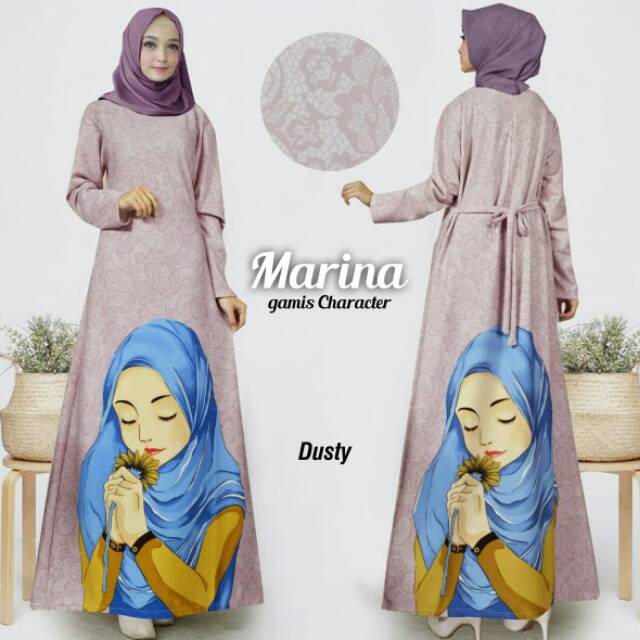 Marina Dress Maxi Dress Fashion Muslim