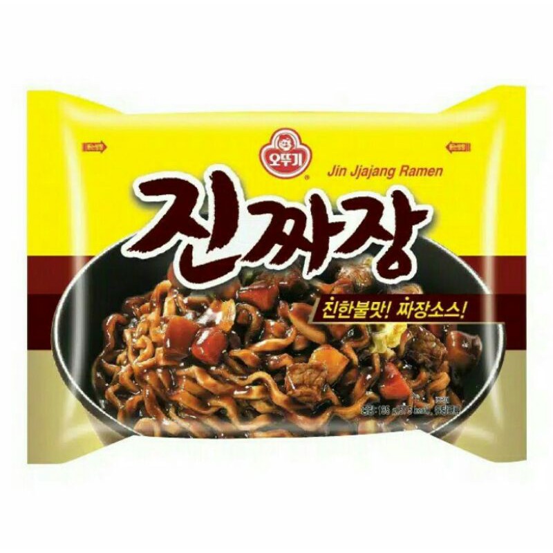 

OTTOGI Jin Jjajang Ramen - Mi Instan Dengan Saus Jjajang 140gr