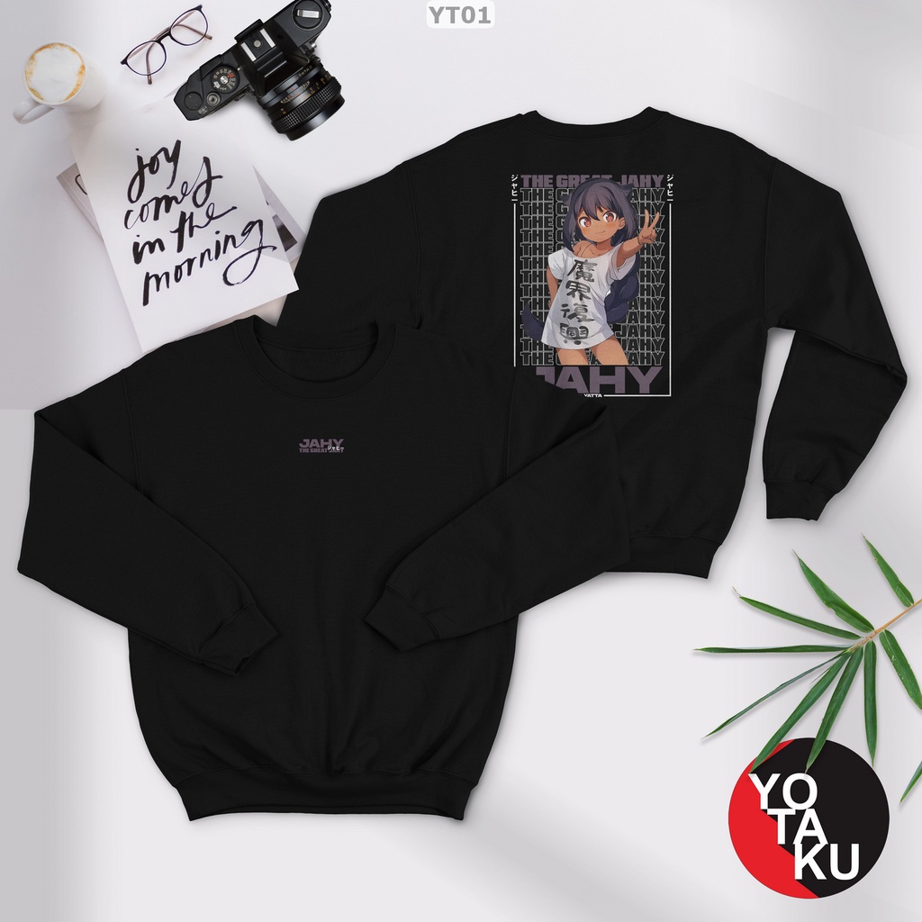 Crewneck Jahy-sama wa Kujikenai Jaket Anime Jahy YOTAKUSHOP