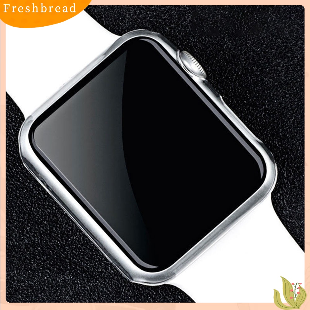 Terlaris 3Pcs 42mm/38mm Full Cover Clear Watch Case Protector for Apple Watch Series 2